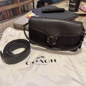 Coach Black Mini Tabby Bag